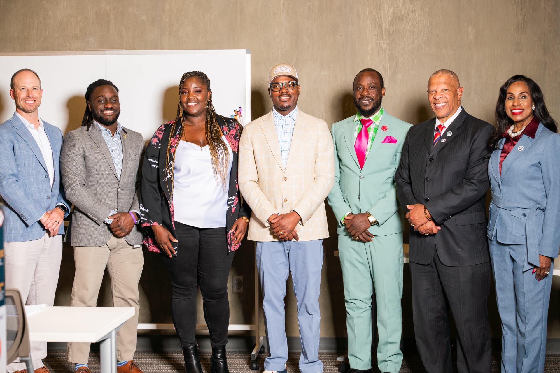 Legacy North Foundation leaders and community partners at a financial literacy event